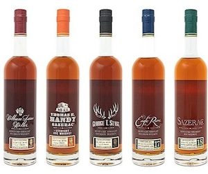 Buffalo Trace Antique Collection – 5 Bottle Set (750ml Each)