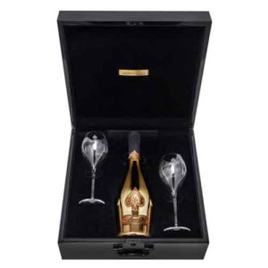 Armand de Brignac Brut Gold NV 75cl + 2 Flutes Set