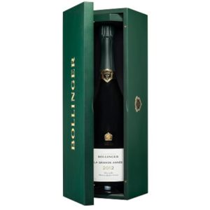 Bollinger La Grande Annee 2012 Jeroboam (3 ltr) in Green Wood Box