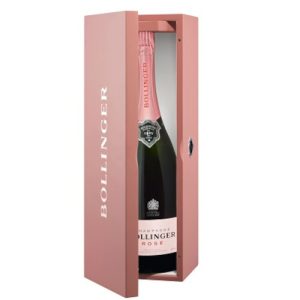 Bollinger Rose NV Jeroboam (3 ltr) in Pink Wood Box