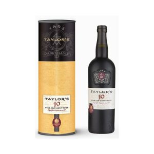 Taylors – 10-Year Barrel-Aged Fortified Grape Beverage (75cl) in Gift Tube