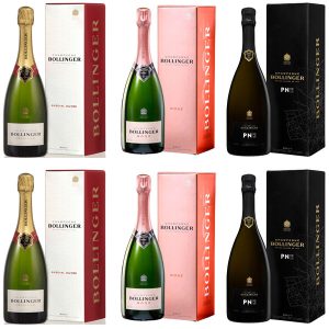 Bollinger Champagne Luxury Mixed Case (6 × 75 cl)