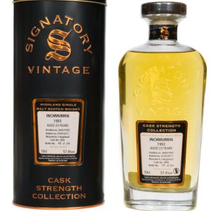 Inchmurrin 1993 Aged 31 Years (cask 2856) Single Malt Scotch Whisky – Signatory Vintage (700ml)