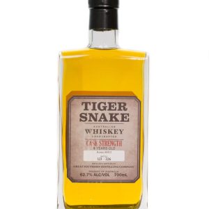 Tiger Snake Cask Strength Aged 6 Years Small Batch Australian Whiskey (700ml)