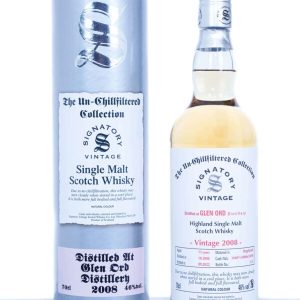 Glen Ord 2008 Aged 13 Years Single Malt Scotch Whisky – The Un-Chillfiltered Collection By Signatory Vintage (700ml)