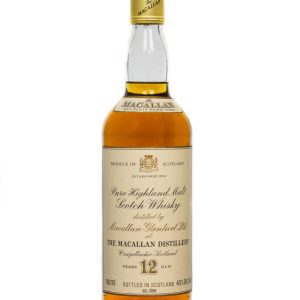 The Macallan 1981 Aged 12 Years Single Malt Scotch Whisk