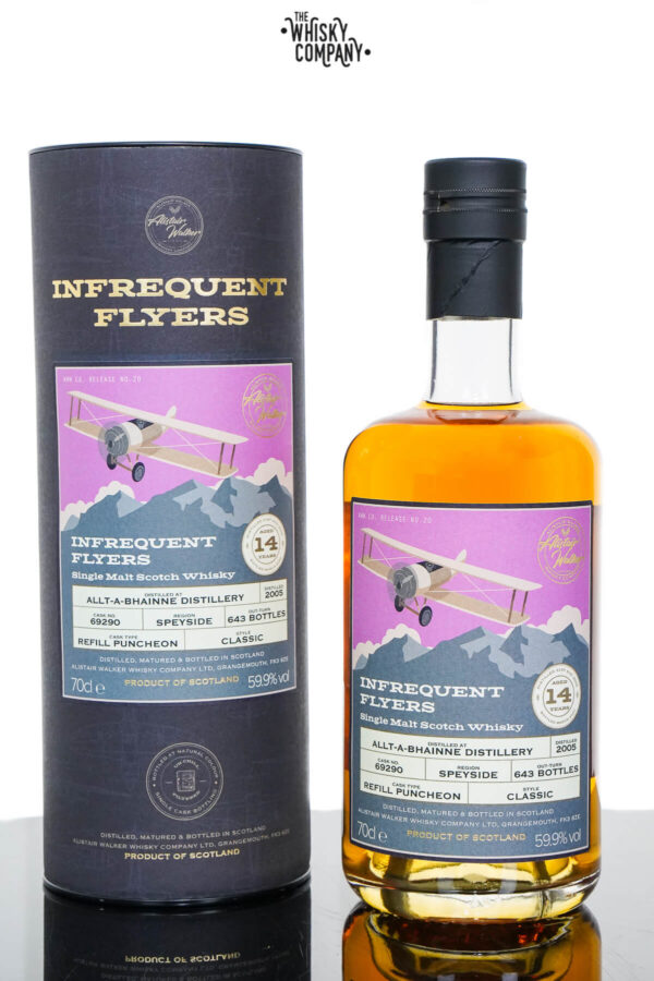 Allt-A-Bhainne 2005 Aged 19 Years Single Malt Scotch Whisky – Infrequent Flyers #20 (700ml)