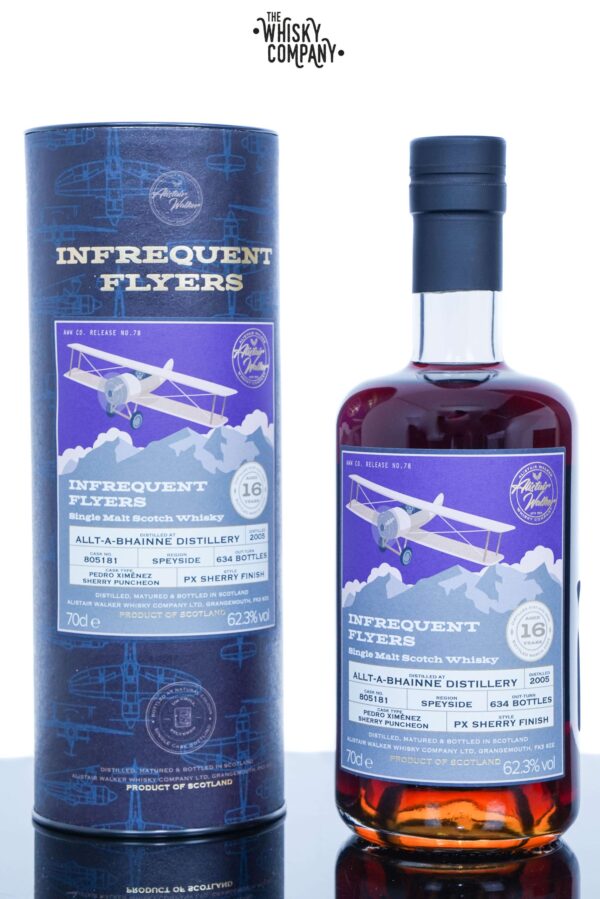 Allt-A-Bhainne 2005 Aged 16 Years Single Malt Scotch Whisky – Infrequent Flyers #78 (700ml)