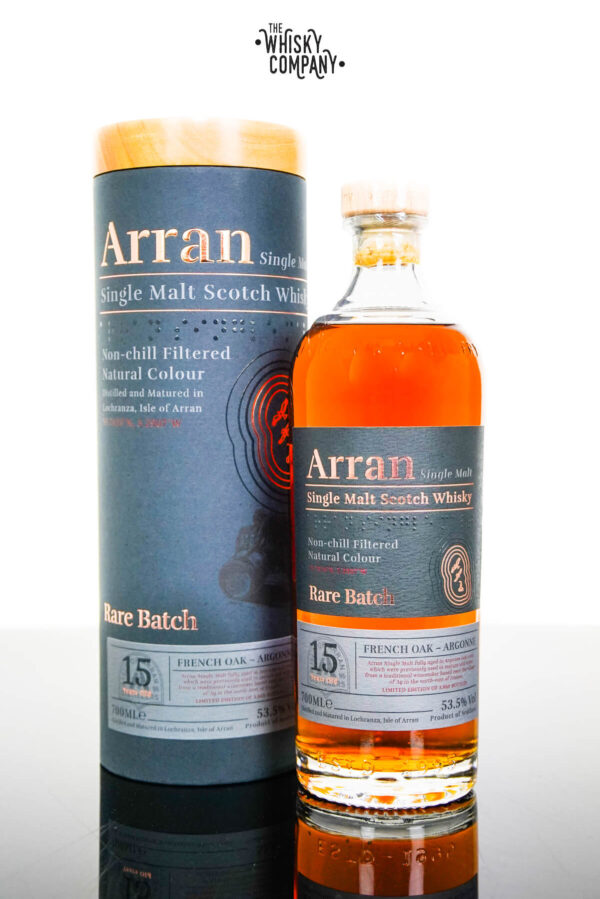 Arran 15 Years Old Rare Batch Island Single Malt Scotch Whisky – French Oak Argonne (700ml)