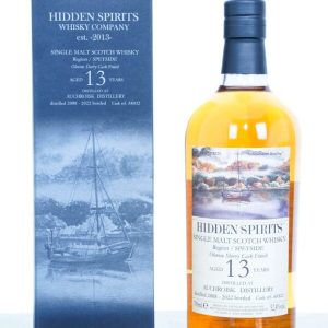 Auchroisk 2008 Aged 13 Years Speyside Single Malt Scotch Whisky – Hidden Spirits (700ml)