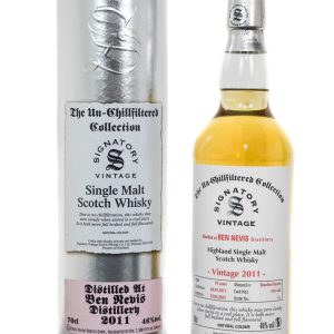 Ben Nevis 2011 UCF Aged 10 Years Single Malt Scotch Whisky – Signatory Vintage (700ml)