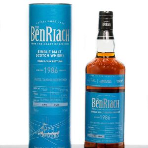 Benriach 1986 Aged 29 Years Single Cask 7569 Batch 13 Speyside Single Malt Scotch Whisky (700ml)