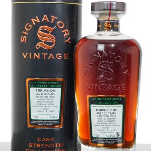 Benriach 2000 Aged 20 Years Speyside Single Malt Scotch Whisky – Signatory Vintage (700ml)