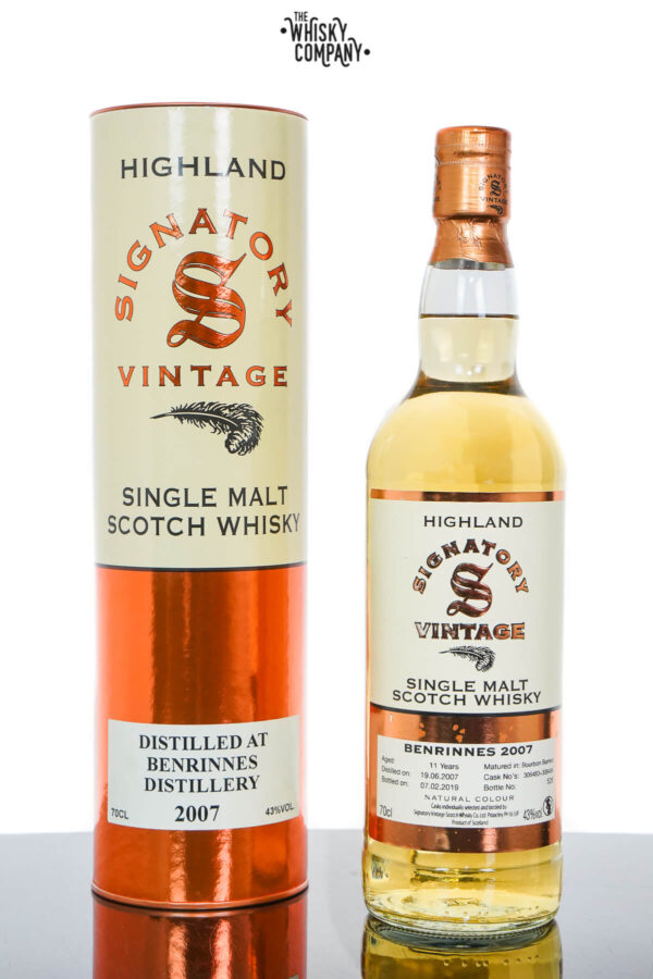 Benrinnes 2007 Aged 17 Years Highland Single Malt Scotch Whisky – Signatory Vintage (700ml)