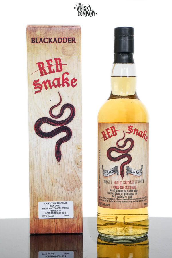Blackadder Red Snake Raw Cask Single Malt Scotch Whisky – Redneck 51 (700ml)