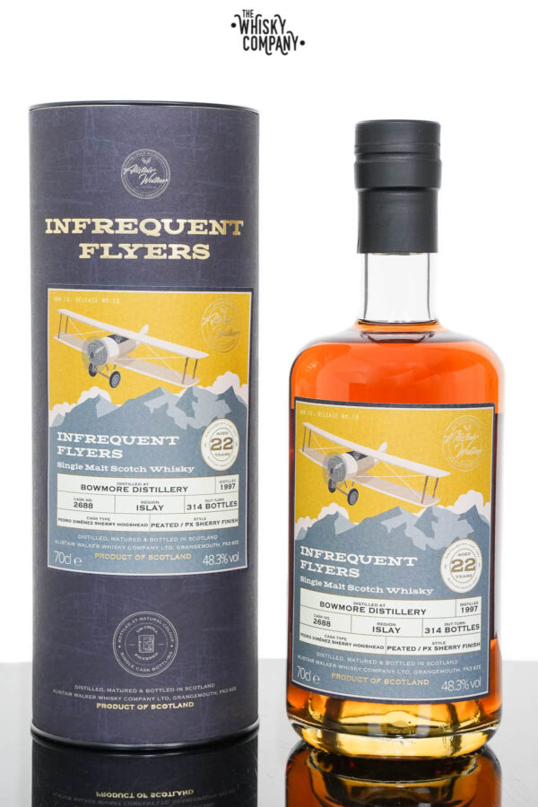 Bowmore 1997 Aged 27 Years Single Malt Scotch Whisky – Infrequent Flyers #18 (700ml)