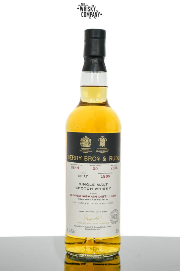 Bunnahabhain 1989 Aged 29 Years Single Malt Scotch Whisky – Berry Bros. & Rudd (700ml)