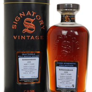 Bunnahabhain 2009 Aged 15 Years Single Malt Scotch Whisky – Signatory Vintage (700ml)