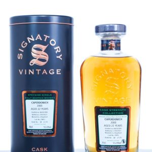 Caperdonich 2000 Aged 2022 Cask Strength Single Malt Scotch Whisky – Signatory Vintage (700ml)