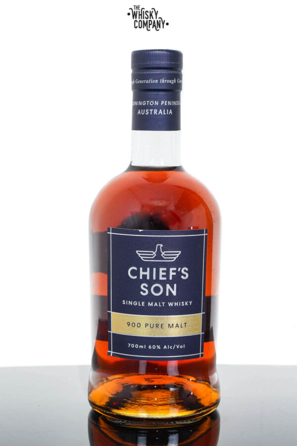 Chief’s Son 900 Pure Malt Cask Strength Australian Single Malt Whisky (700ml)