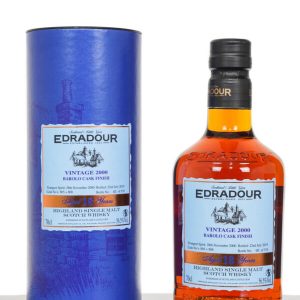 Edradour 2000 Aged 23 Years Highland Single Malt Scotch Whisky – Barolo Cask Finish (700ml)