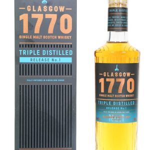 Glasgow 1770 Triple Distilled Release No 1 Single Malt Scotch Whisky (500ml)