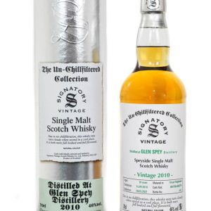 Glen Spey 2010 UCF Aged 10 Years Single Malt Scotch Whisky – Signatory Vintage (700ml)
