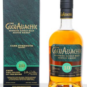 GlenAllachie 10 Years Old Cask Strength Single Malt Scotch Whisky – Batch 2 (700ml)