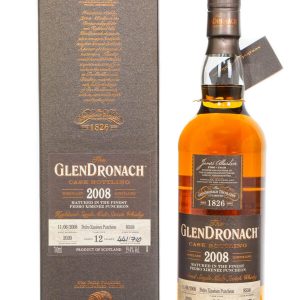 GlenDronach 2008 Aged 16 Years Single Malt Scotch Whisky – Batch 18 Cask No. 8558 (700ml)
