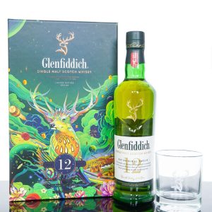 Glenfiddich Aged 12 Years Speyside Single Malt Scotch Whisky – 2022 Chinese New Year Gift Packs