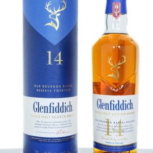 Glenfiddich 14 Years Old Speyside Single Malt Scotch Whisky (750ml)
