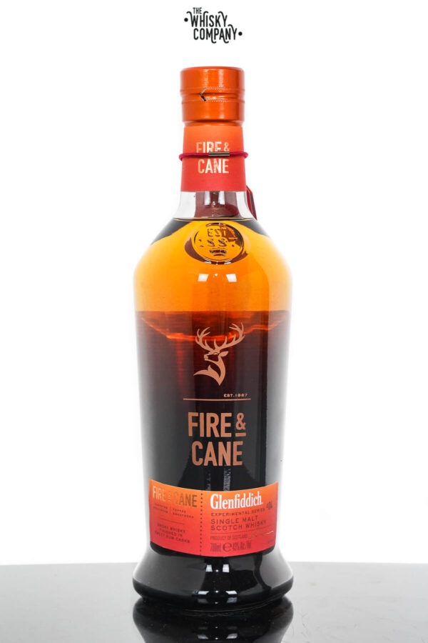 Glenfiddich Fire & Cane Speyside Single Malt Scotch Whisky – Experimental Series (750ml)