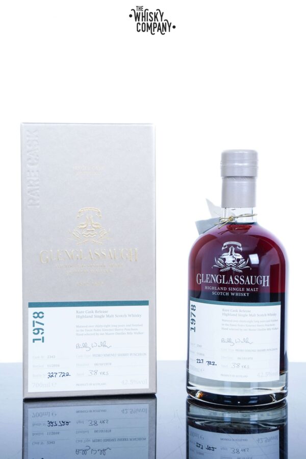 Glenglassaugh 1978 Aged 38 Years Highland Single Malt Scotch Whisky – Cask 2343  (700ml)