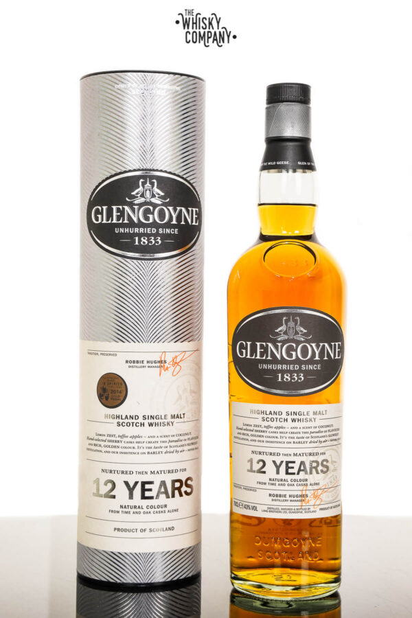Glengoyne Aged 12 Years Highland Single Malt Scotch Whisky (700ml)