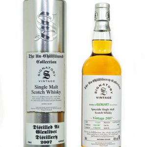 Glenlivet 2007 Aged 11 Years Single Malt Scotch Whisky – Signatory Vintage (700ml)