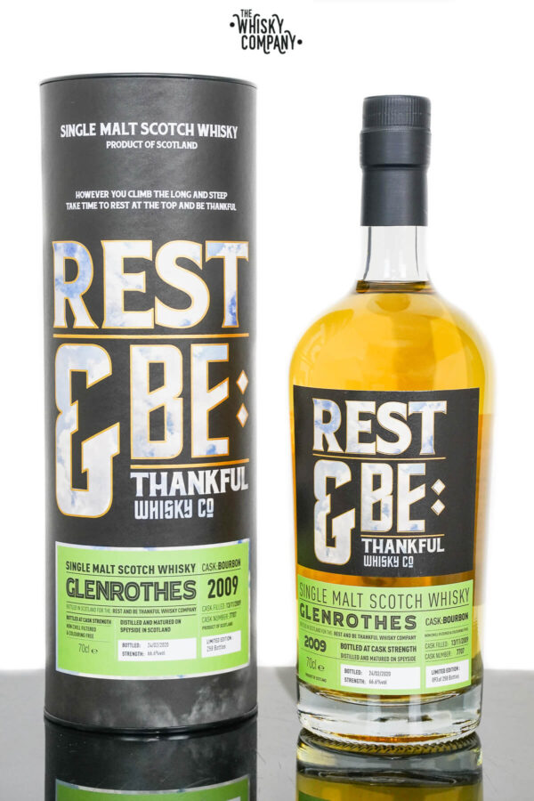 Glenrothes 2009 Aged 15 Years Old Single Malt Scotch Whisky – Rest and Be Thankful (700ml)