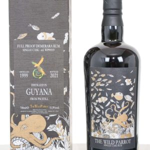 Guyana Rum 1999 Aged 21 Years PM Still The Wild Parrot – Hidden Spirits (700ml)