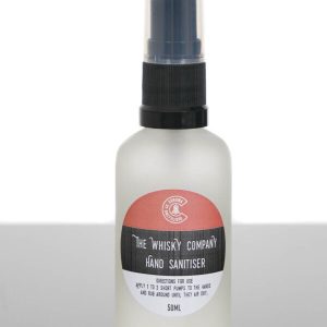 The Whisky Company Liquid Hand Sanitiser – Frosted Spray (50ml x 6)