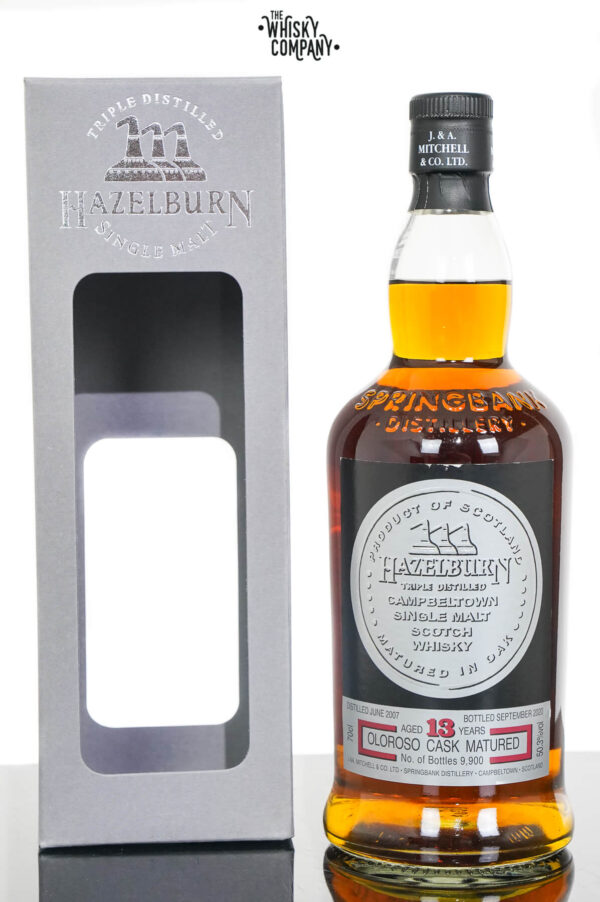 Hazelburn 2007 Aged 17 Years Campbeltown Single Malt Scotch Whisky – Oloroso Sherry Cask Matured (700ml)