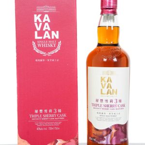 Kavalan Triple Sherry Matured Taiwanese Single Malt Whisky (700ml)