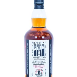 Kilkerran Aged 8 Years Sherry Cask Matured Campbeltown Single Malt Scotch Whisky