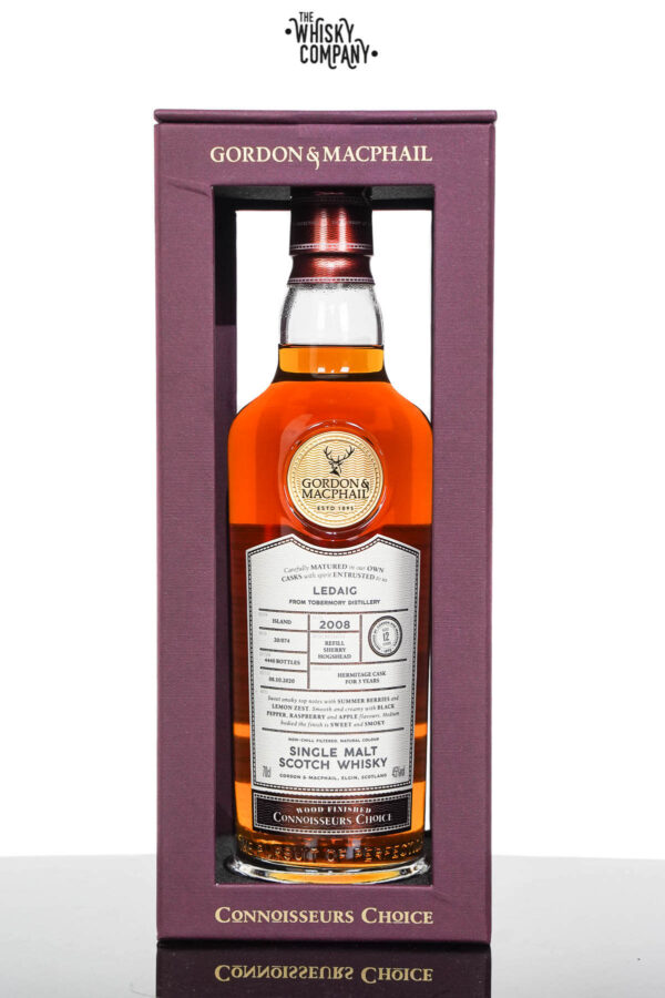 Ledaig 2008 Aged 12 Years Single Malt Scotch Whisky – Gordon & MacPhail Connoisseurs Choice (700ml)