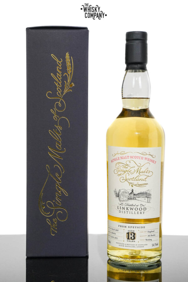Linkwood 2007 Aged 13 Years Speyside Single Malt Scotch Whisky – The Single Malts Of Scotland (700ml)