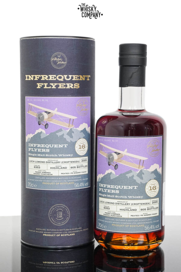 Loch Lomond (Croftengea) 2005 Aged 16 Years Single Malt Scotch Whisky – Infrequent Flyers (700ml)