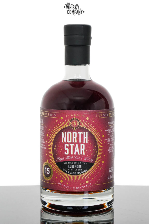 Longmorn 2005 Aged 15 Years Speyside Single Malt Scotch Whisky – North Star (700ml)