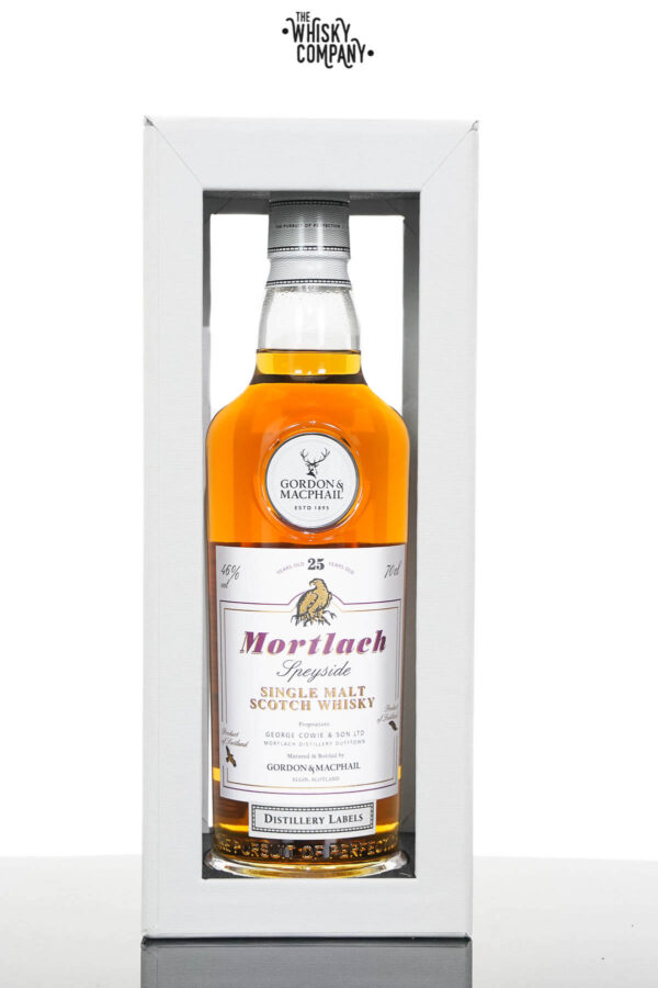 Mortlach 25 Years Old Speyside Single Malt Scotch Whisky – Gordon & MacPhail Distillery Labels (700ml)