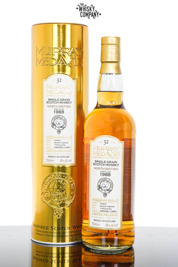 North British 1988 Aged 32 Years Single Grain Scotch Whisky – Murray McDavid (700ml)