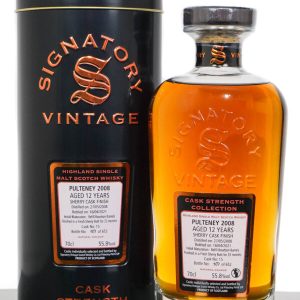 Pulteney 2008 Aged 12 Years Highland Single Malt Scotch Whisky – Signatory Vintage (700ml)