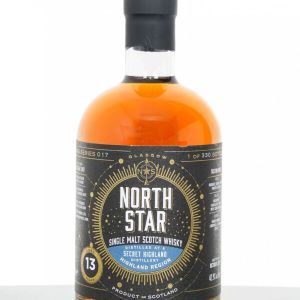 Secret Highland 2007 Aged 13 Years Single Malt Scotch Whisky – North Star (700ml)