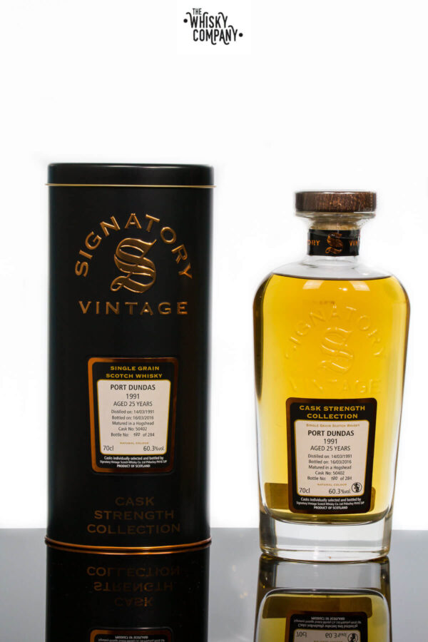 Port Dundas 1991 Aged 25 Years Single Grain Scotch Whisky – Signatory Vintage (700ml)